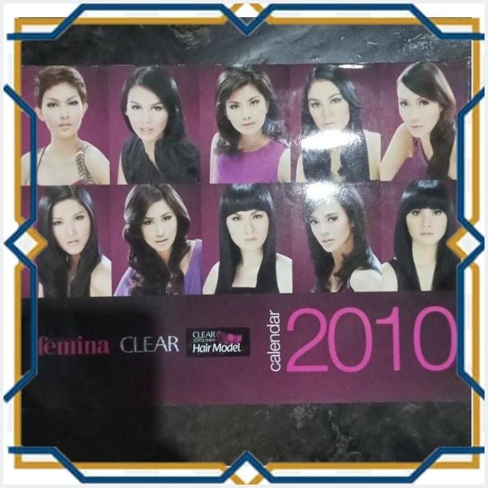 [MJT] KALENDER JADUL CLEAR (GAMBAR ARTIS)