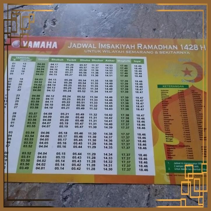 [YNM] FS BROSUR LINE UP YAMAHA 2007 MIO SOUL MIO OLD 5TL VEGA R JUPITER Z MX