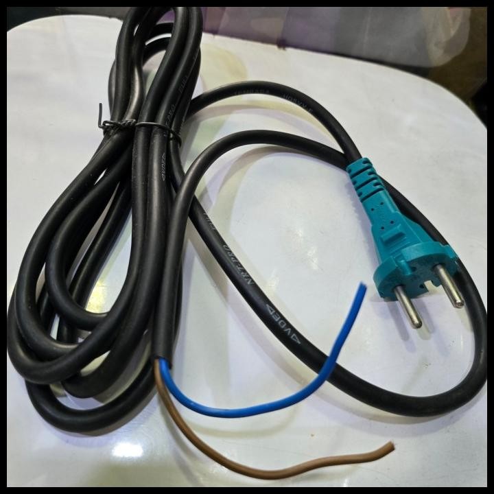 Kabel Power Mesin Power Tools Isi 2 X 3M Kabel Colokan Mesin Gerinda Mesin Bor Kabel Mesin Power Too