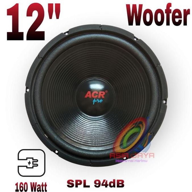 ACR PRO 12INCH 30H120SRW38B NEW / SPEAKER ACR PRO 12 INCH 38B MK1 1804T