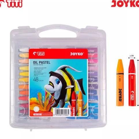 

Krayon Crayon Titi Joyko 48 Warna Oil Pastel