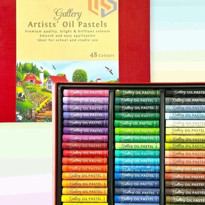 

Crayon / Kerayon Artist Greebel 48 Warna Oil Pastel