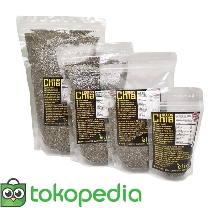 

(Good) chia seed 1kg / chia seeds / biji chia / chia / superfood