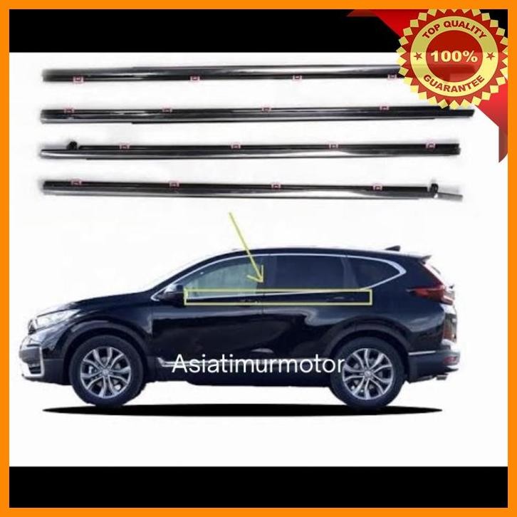 [ATM] PELIPIT KARET KACA PINTU MOLDING HONDA CRV GEN 5 RW TURBO 2017-2022