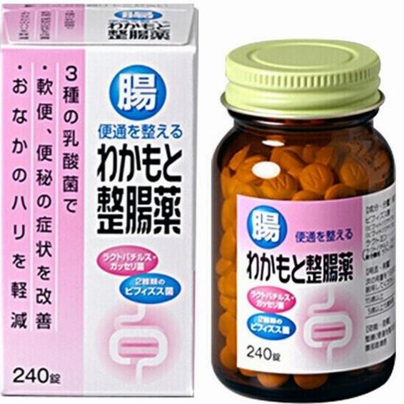 

TERLARIS - New Wakamoto Intestinal Remedy Probiotic 240 tablet Pink Ori Jepang