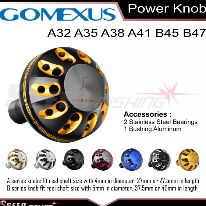 (Ready) Knob Handle Reel Gomexus 35Mm 35 Mm Bestseller