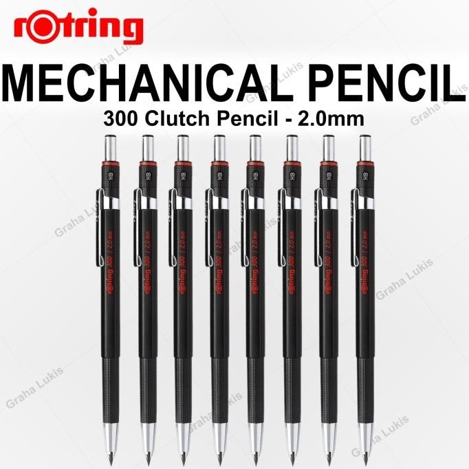 

TERMURAH - Rotring 300 Clutch Pencil 2mm