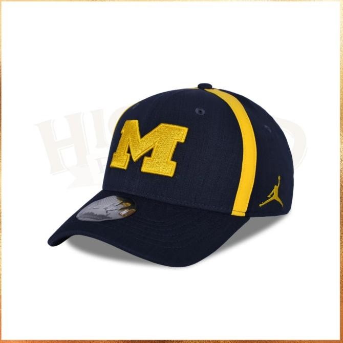 Topi Air Jordan Team Michigan Wolverines Arrowbills Dry-Fit Hat Co