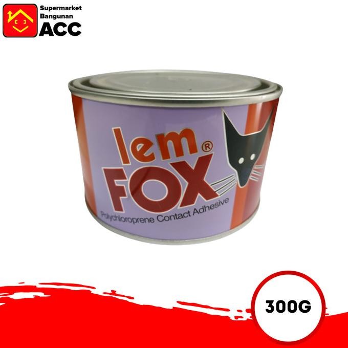 

Promo Lem Fox kuning 300gr COD