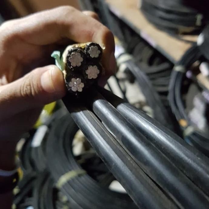 TERMURAH - Jembo Kabel Twisted 3X95 + 1x70 / Cable TC SR Aluminium AL 4 X 95 MM