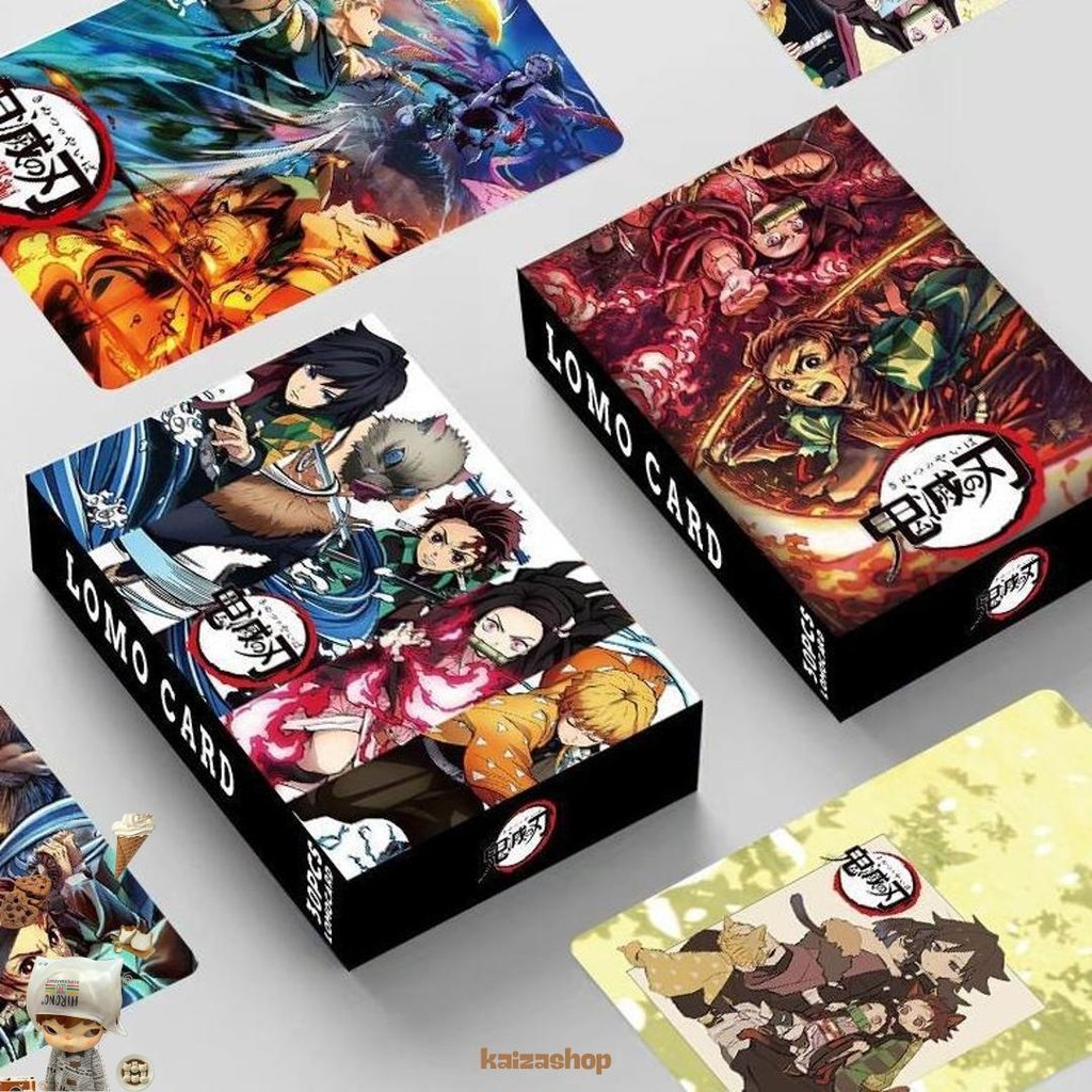 Lomo Card / Kartu Anime / Foto Anime One Piece Kimetsu No Yaiba Naruto Cod