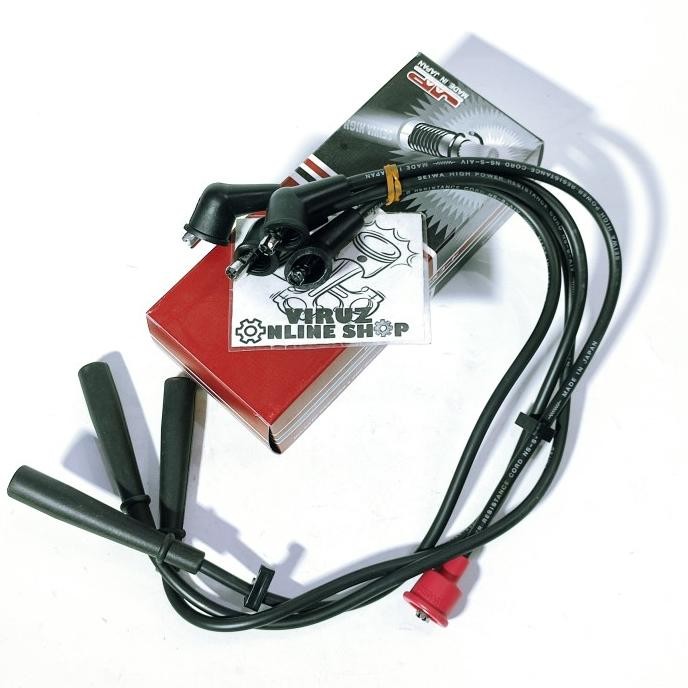 Termantab] KABEL BUSI DAIHATSU ZEBRA HIJET 1000 S75 CHARADE G10 G-10 90048-66004