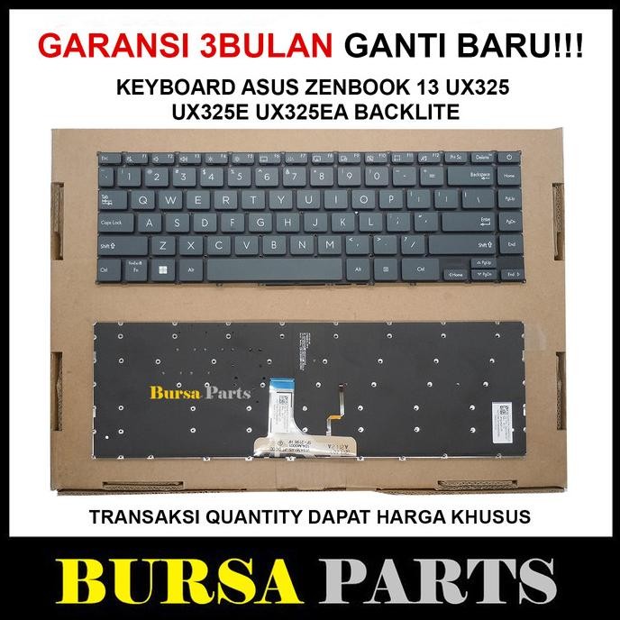 KEYBOARD ASUS ZENBOOK 13 UX325 UX325E UX325EA BACKLIGHT 1904T