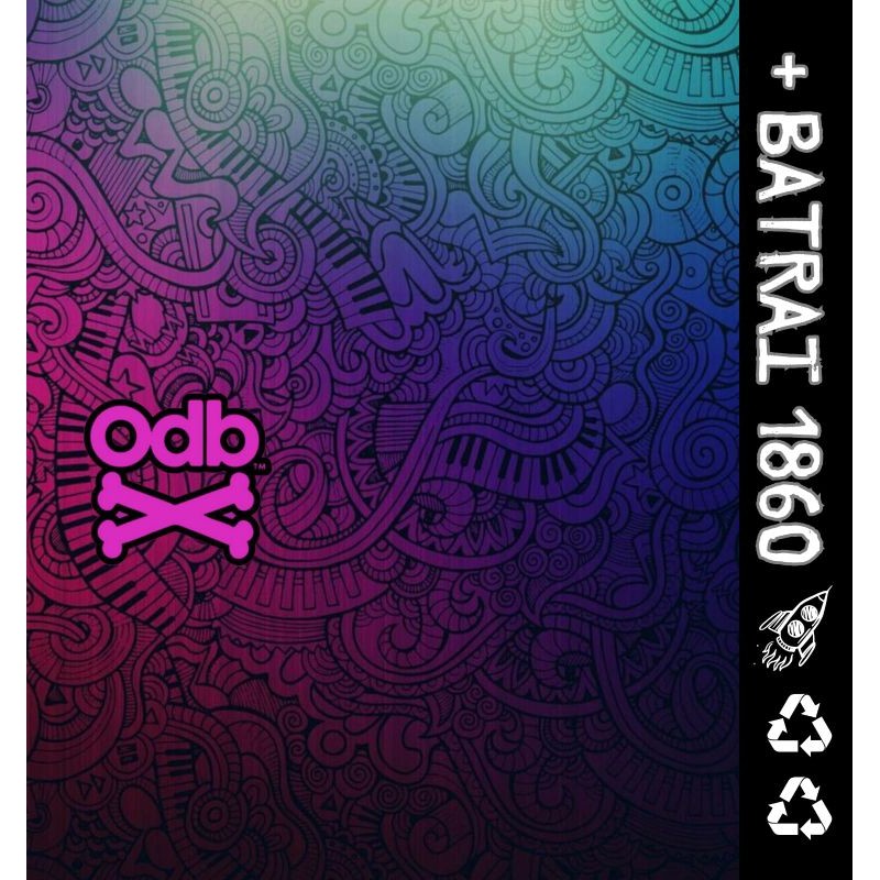 

*PromoGet2* Famstore Stiker Wrap Baterai 18650 Art Random Dan Anti Gores 16 Stiker Garskin HP/Case Custom COD