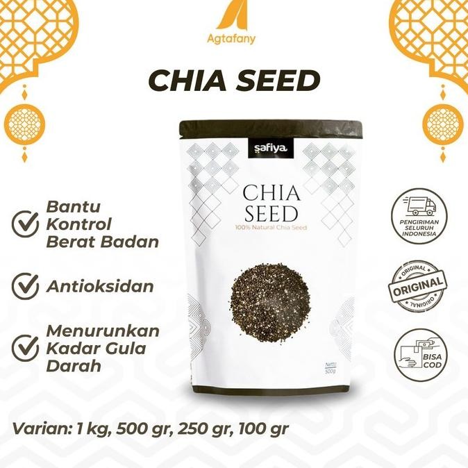 

(Good) Chia Seed Organic 1 Kg Black Chiaseed Original Premium
