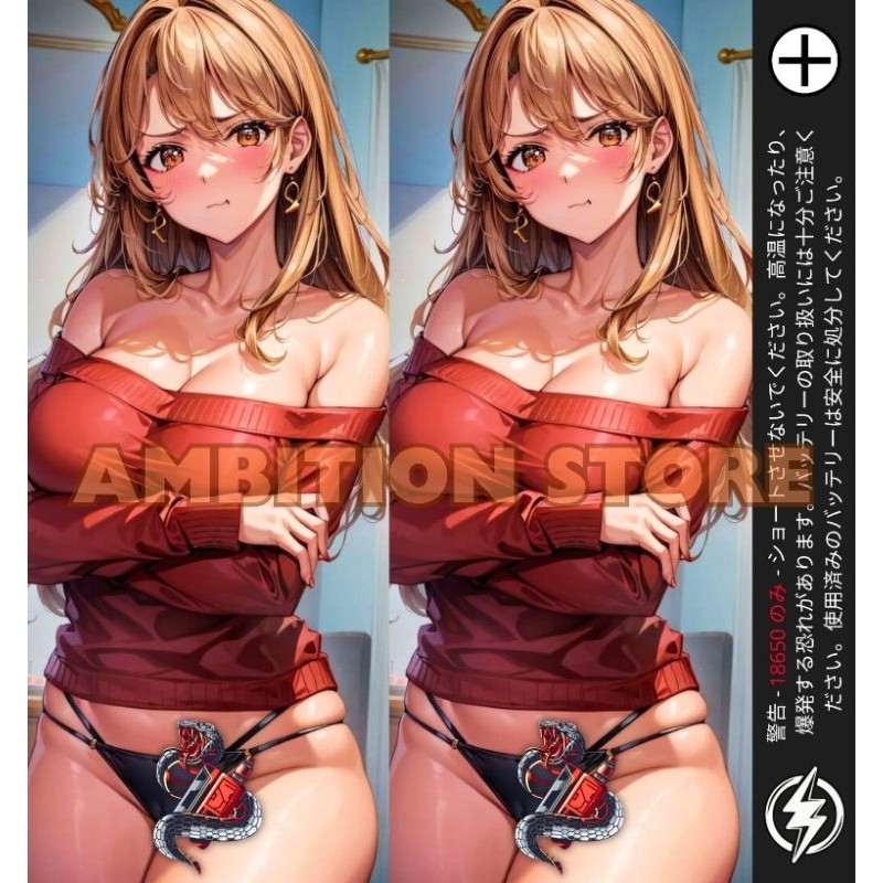 

*PromoGet2* Ambitionstore Stiker Wrap Baterai 18650 Ambition V18 Series Pelindung Dan Penghias Untuk Segala Merek 26 Stiker Garskin HP/Case Custom COD