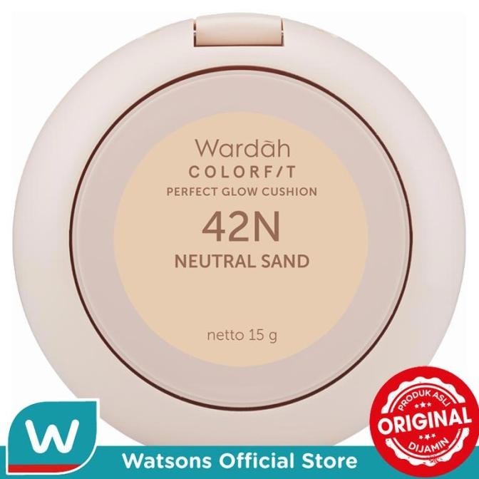 Murah Wardah Colorfit P/Glow Cushion 42N N/San Non COD