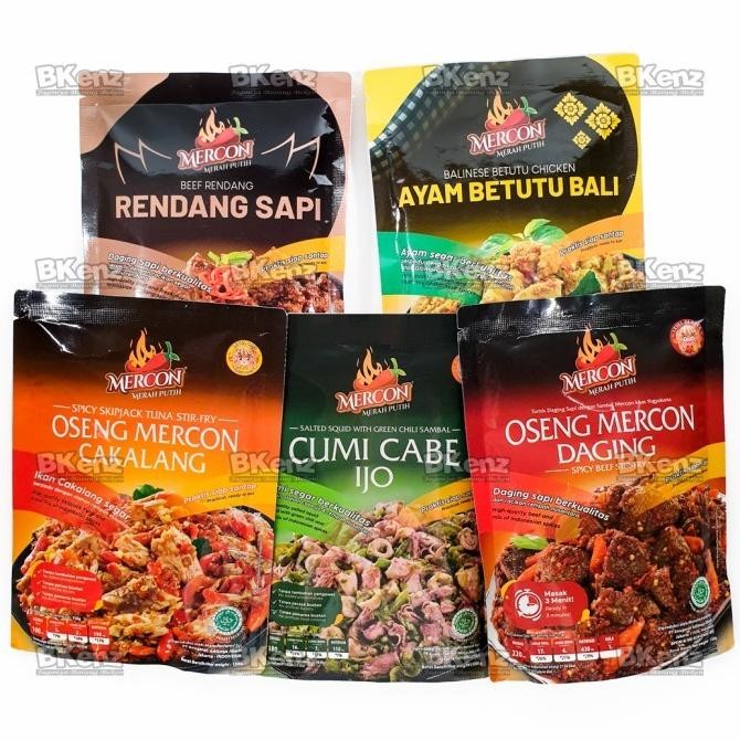 

(Good) Oseng Mercon Merah Putih Daging Cakalang Cumi Rendang Ayam Betutu