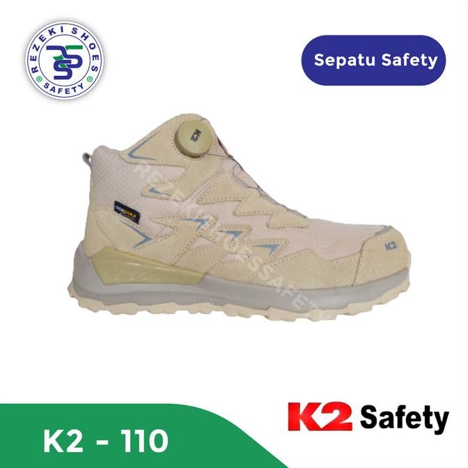 Sepatu Safety K2 110LT Original BOA system Safety Shoes K2-110 BOA