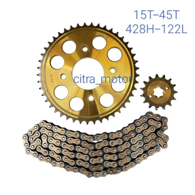 Gear Set Gir Paket Gsx R 150 Gsx S 150 Gsx 150 Bandit