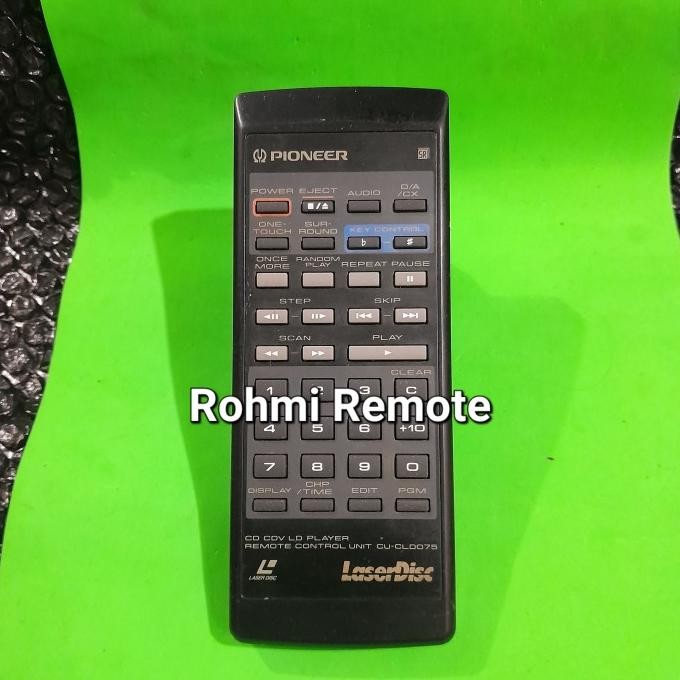 REMOTE REMOT DVD LD PLAYER PIONEER CU-CLD075 ORIGINAL ASLI 2004T