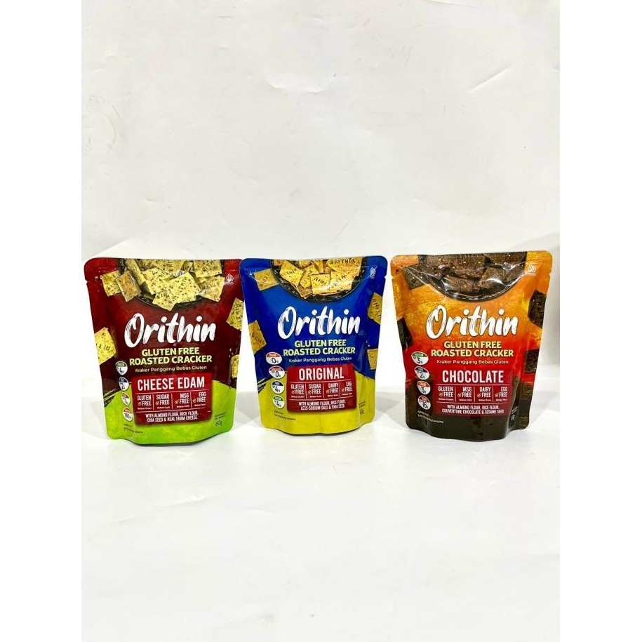 

(Good) ORIThin Snack Gluten Free 100Gr Cemilan Sehat Kaya Serat Tanpa Gluten