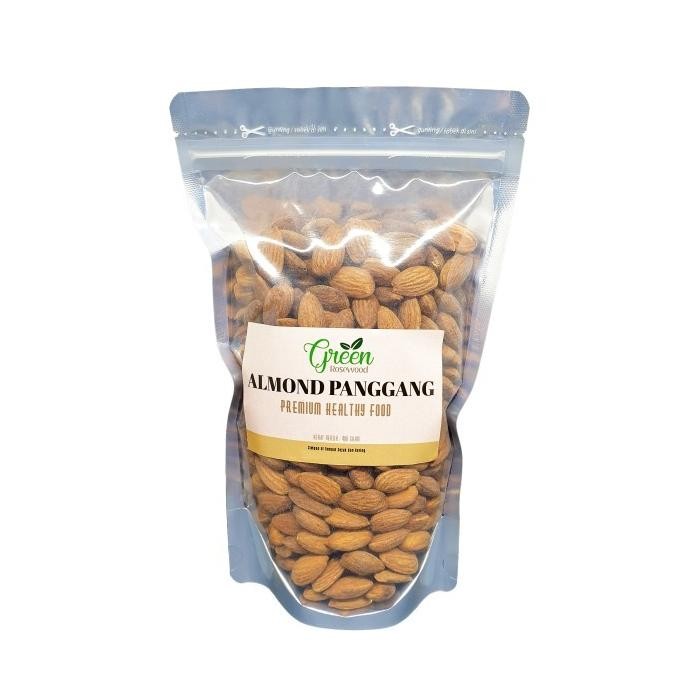 

(Good) KACANG ALMOND PANGGANG 400 Gram - ROASTED ALMOND 400gr