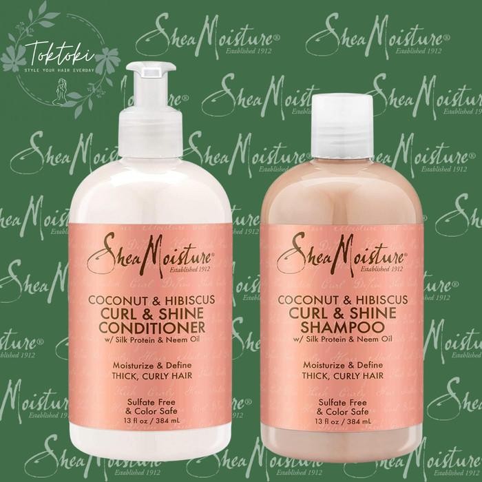 SHEA MOISTURE Curl and Shine Conditioner - 384ml