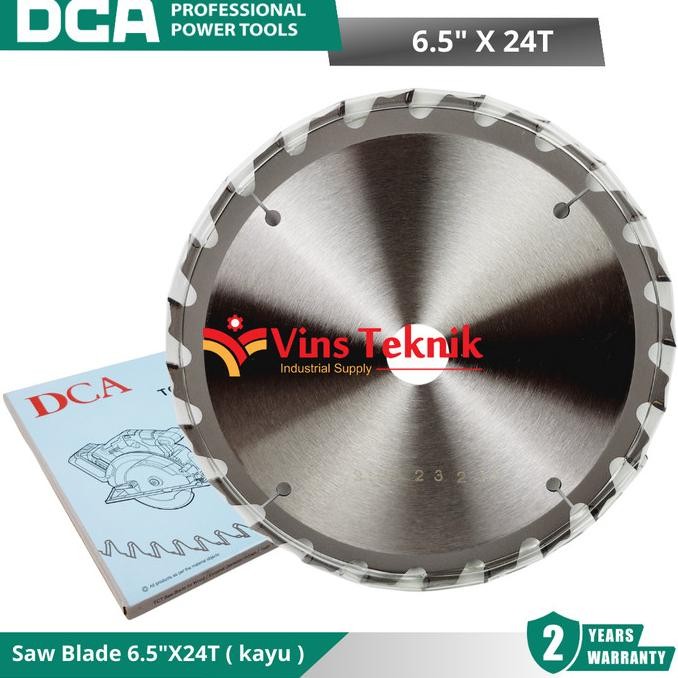 SAW BLADE MATA GERGAJI KAYU CIRCULAR SAW 6.5X24T SAW BLADE 6.5 INCH 24