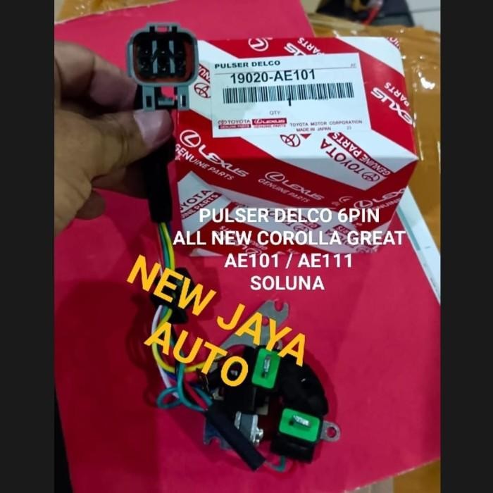 Pulser Delco Great Soluna All New Corolla Ae111 Socket 6 Pin Ae101 Ori Original Dan Terpercaya