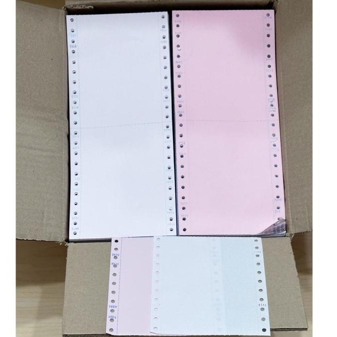 

BEBAS ONGKIR - Kertas Wartel Continuous Form DPH 2 PLY
