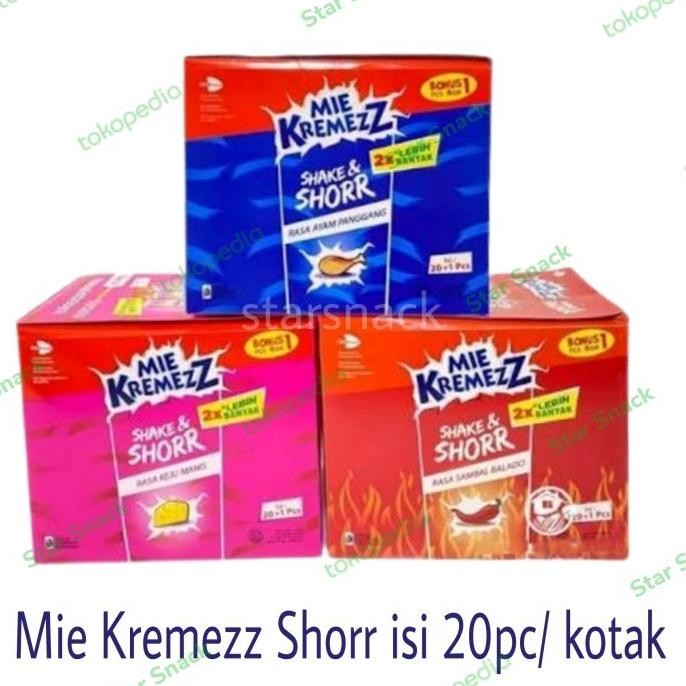 

(Good) Mie Kremezz Shorr isi 20bj/ kotak