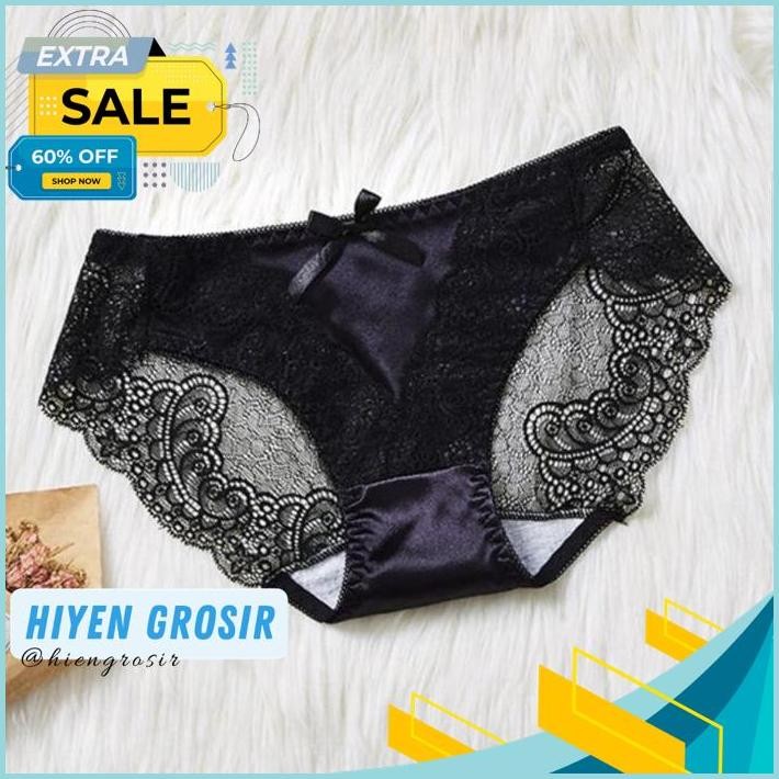 CELANA DALAM SATIN RENDA LICIN MENGKILAP PRODUK PILIHAN