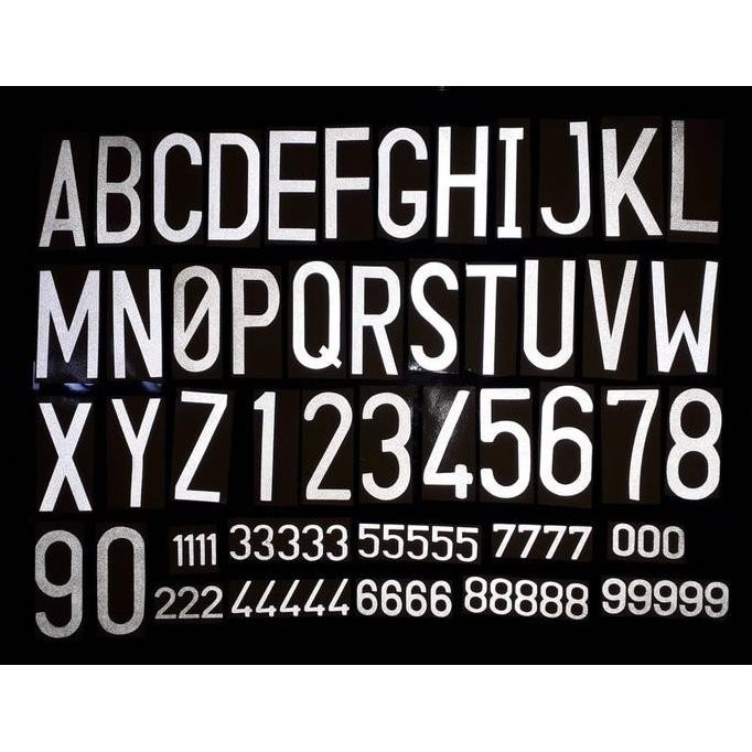 STIKER PLAT NOMOR MOBIL / CUTTING STICKER PLAT NOMER MOBIL  / UKURAN PLAT MOBIL