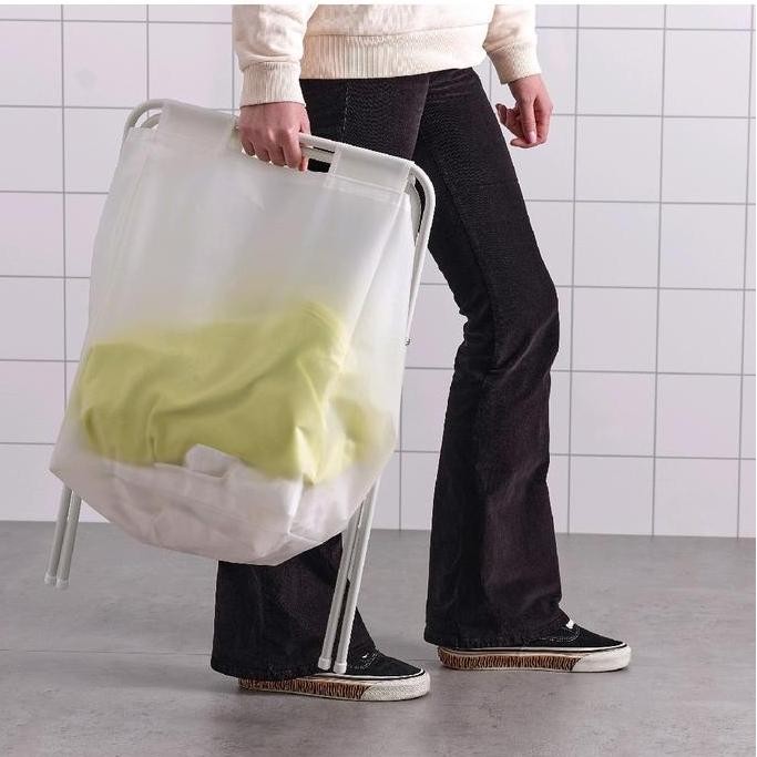 IKEA Jall keranjang lipat laundry bag baju kotor kranjang baju TA