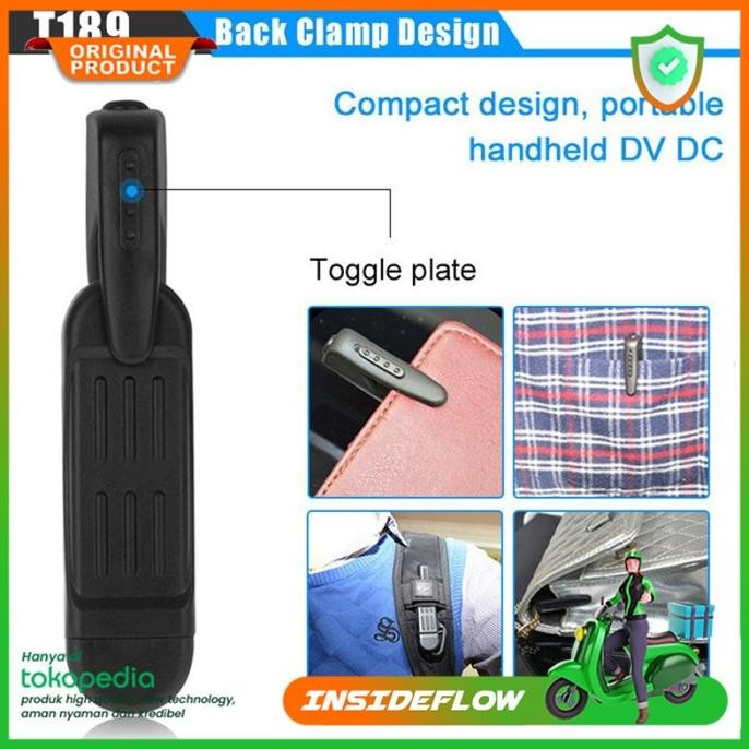 Kamera Pengintai Mini Tersembunyi / Spy Cam Kecil / Mini Camera CCTV ENC