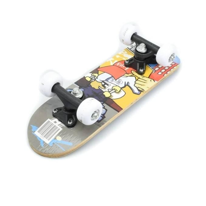 Skateboard Anak Berwyn Maple Double Kick Jr Original WS88