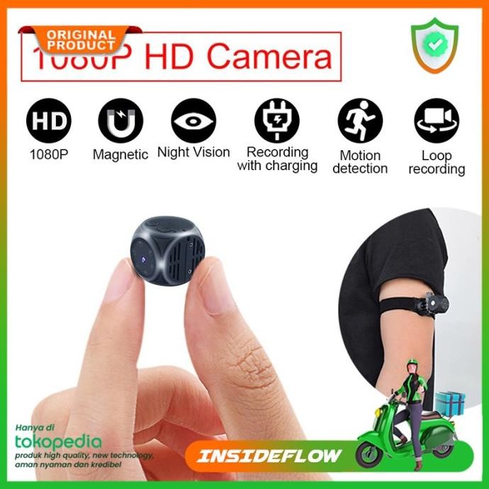 Mini Camera CCTV / Spy Cam Kecil / Kamera Pengintai Mini Tersembunyi ENC