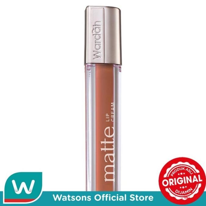 Sale Wardah Exclusive Matte Lip Cream 21 Creampuccino 4 G