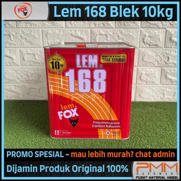 

Lem Fox Kuning 168 Polos Blek Blik 10Kg
