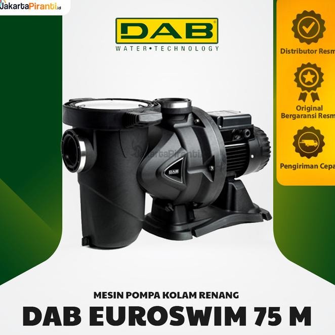 Mesin Pompa Air Kolam Renang Dab Euroswim 75
