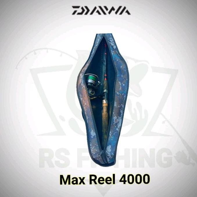 Murah Tas Pancing Daiwa Slempang Model Hardcase Cg Fiber Motif Polos Loreng Ukuran 100Cm  Joran Reel