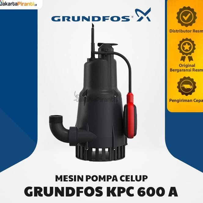 Mesin Pompa Celup Grundfos Kpc 600 A - Grundfos Kpc 600A