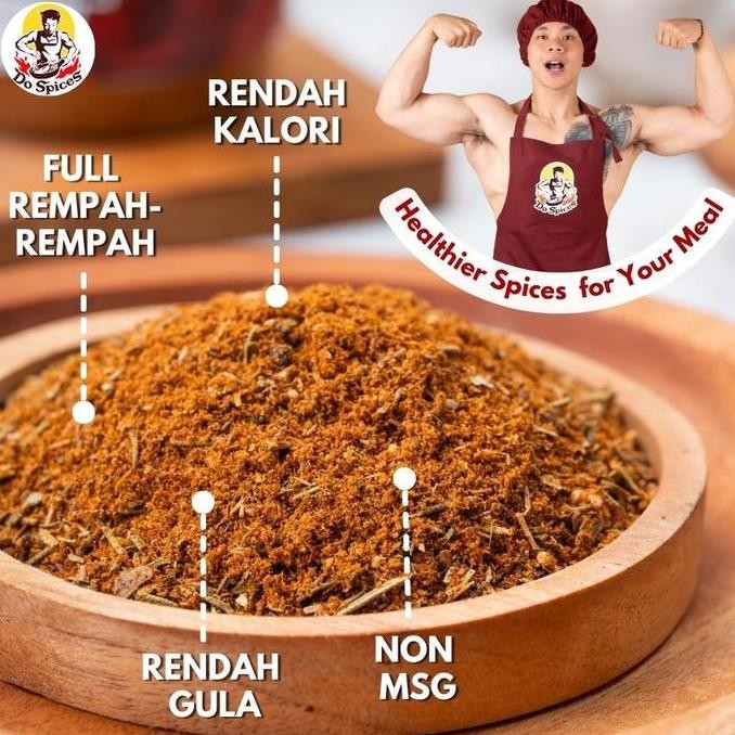 

Dospices Healthy Dry Rub [Cajun Seasoning] Bumbu Marinasi Rendah Kalori [100 Gr] (ADS) Bubuk Rempah Instan Rendah gula Rendah lemak murah