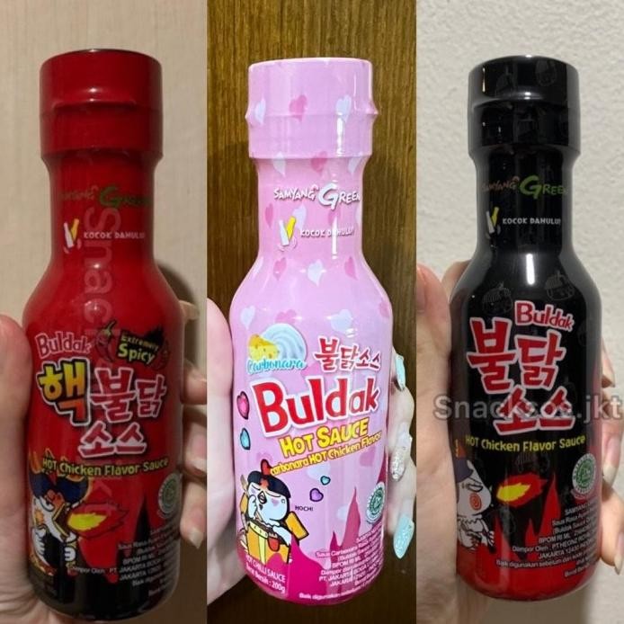 

[HALAL BPOM] SAMYANG LIQUID SAUCE HOT CHICKEN / 2x SPICY / CARBONARA murah