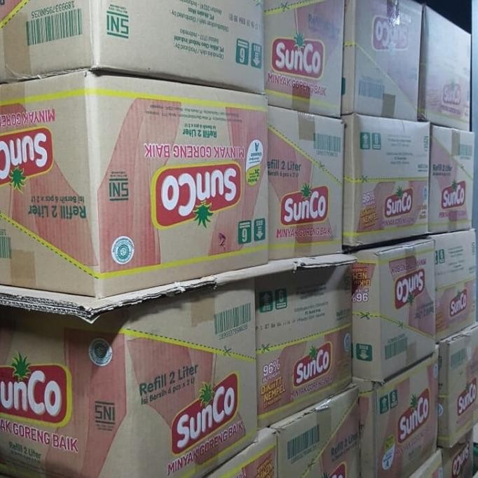 Minyak Goreng Sunco 2 liter - 1 dus@6bgks murah