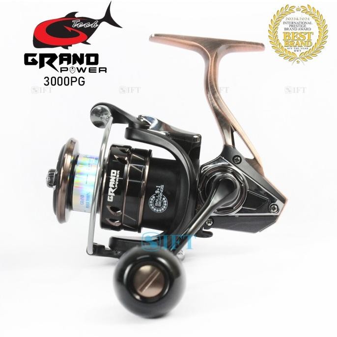 Promo Reel G-Tech Grand Power Sw 3000 Sd 6000 Pg | Power Handle Saltwater Metal Body