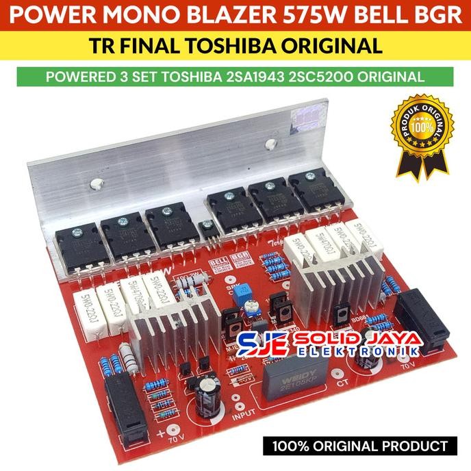 Sale Kit Power Blazer 575W Plus Tr Transistor Final Toshiba Asli 575 Watt