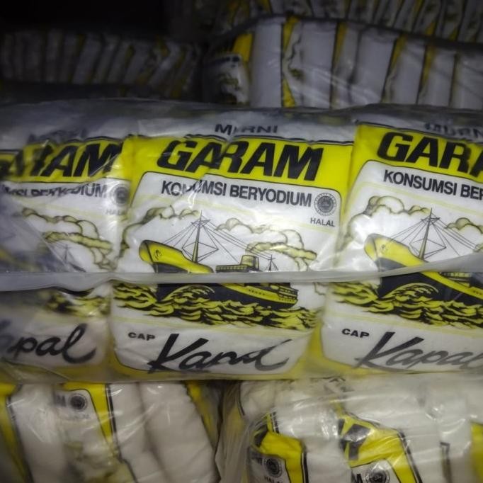 

Garam Cap Kapal 40 Pcs x 250 Gr murah