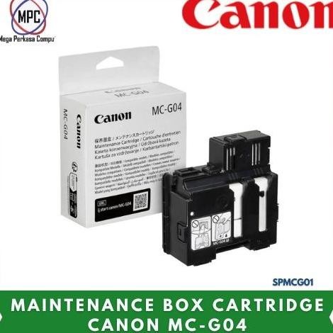 Maintenance Box Cartridge Canon Mc-G04 Mcg04 Original Resmi - Baru Co